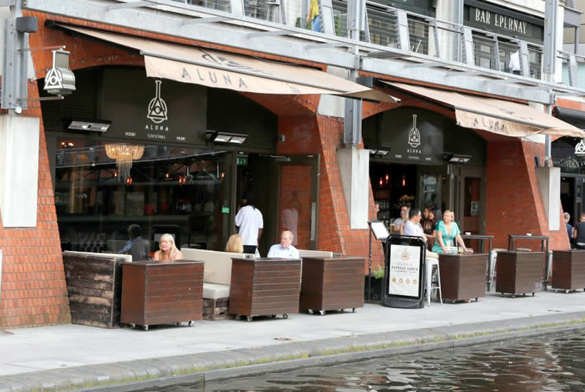 Aluna Bar	128-130 Wharfdale Street, Birmingham, B1 1XL