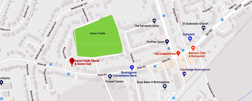 Aston Fields Social Club	96 Stoke Road, Aston Fields, B60 3EG