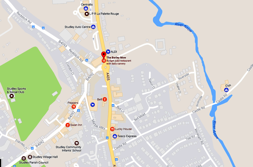 Barley Mow Priory Square, Studley, B80 7BA
