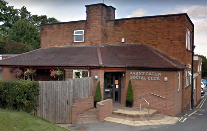 Barnt Green Social Club	1 Blackwell Road, Barnt Green, B45 8BT