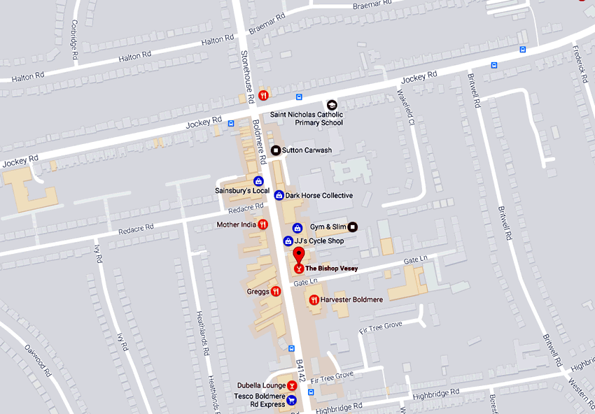Bishop Vesey	63 Boldmere Road, Boldmere, B73 5UY