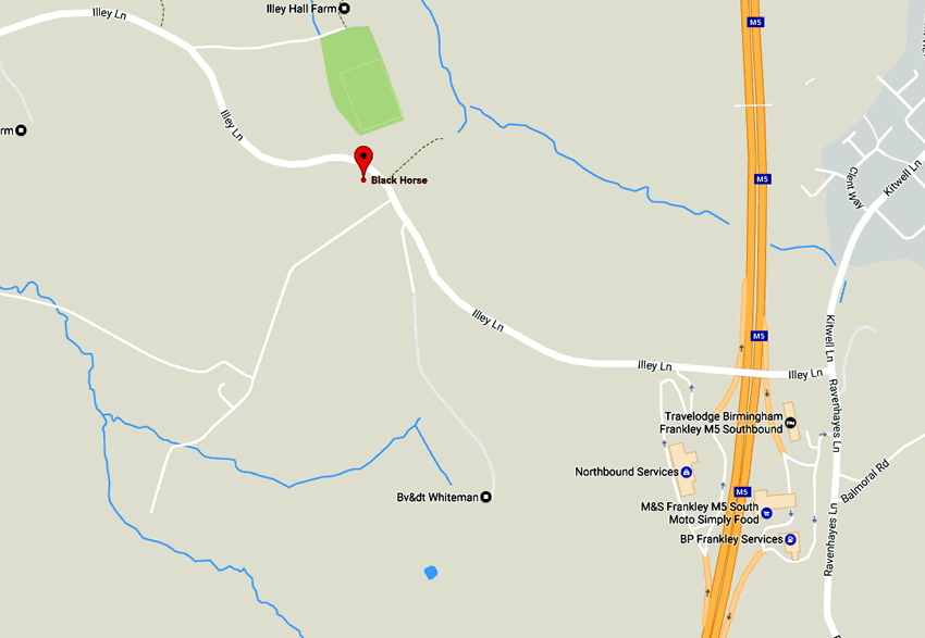 Black Horse	Illey Lane, Halesowen, B62 0HJ