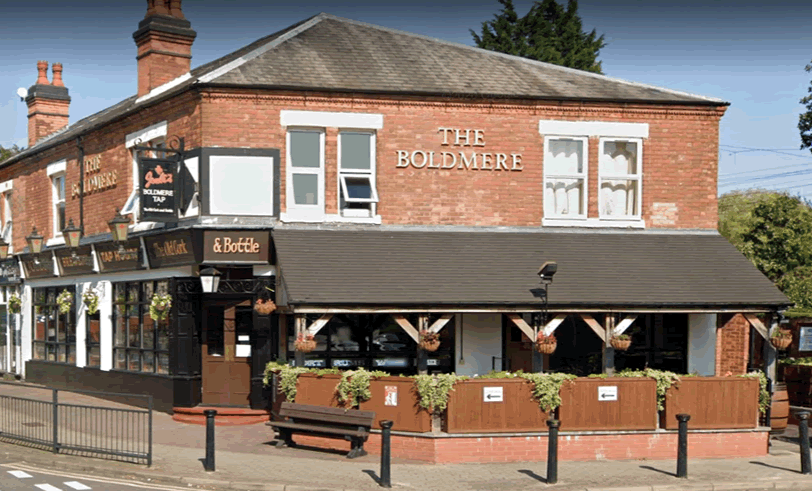 Boldmere Tap	363 Boldmere Road Boldmere, B73 5HE
