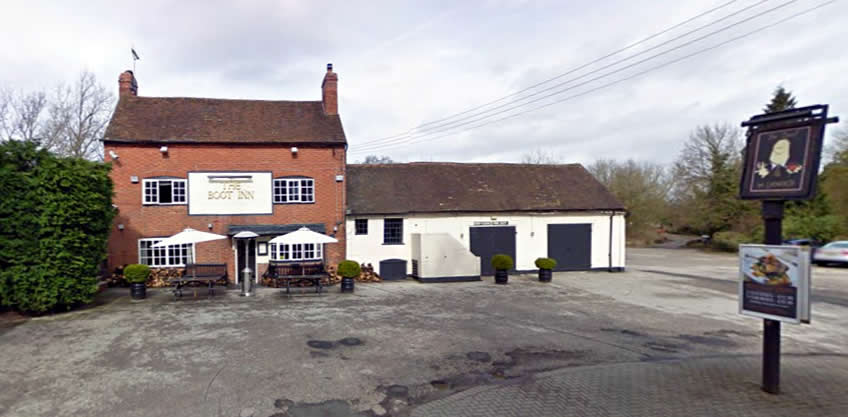 Boot Inn	Briar Cottage, Old Warwick Road, Lapworth, B94 6JU