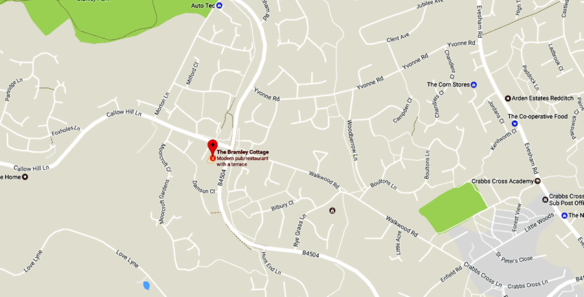 Bramley Cottage	Callow Hill Lane, Walkwood, B97 5QB