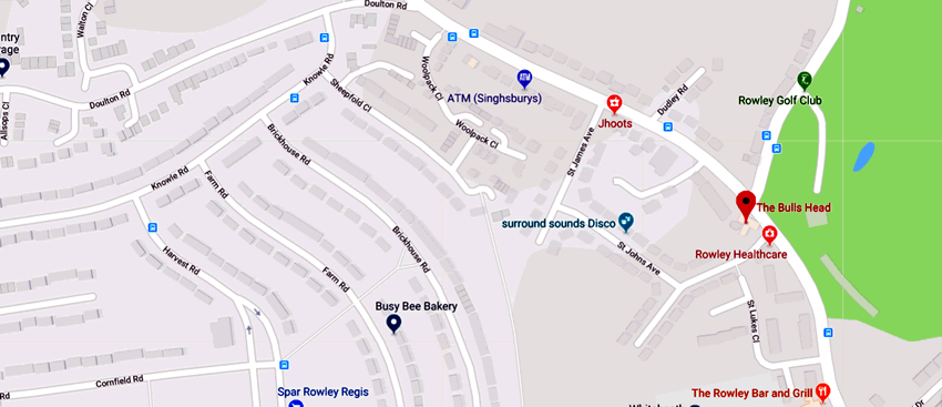 Bulls Head	Hawes Lane, Blackheath, B65 9AL