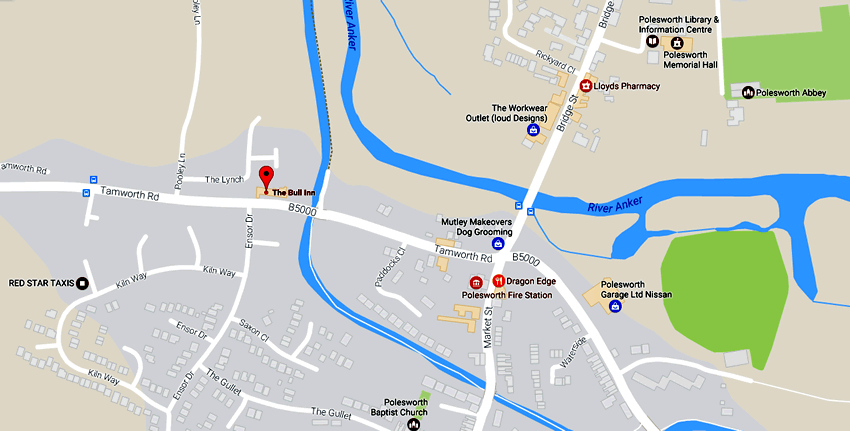 Bulls Head	Tamworth Rd, Polesworth, B78 1JH