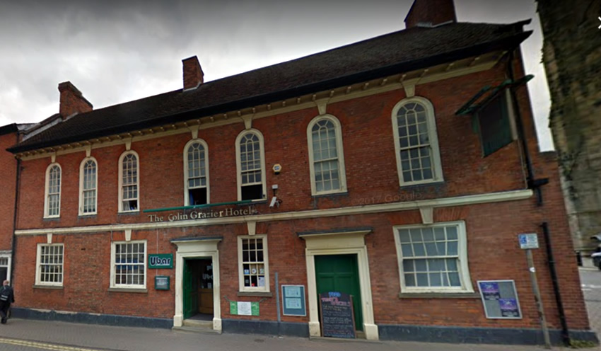 Colin Grazier Hotel	21-22 Church Street, Tamworth, B79 7BX 