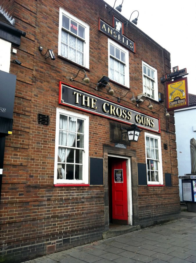 Cross Guns	301 Soho Road, Handsworth, B21 9SA