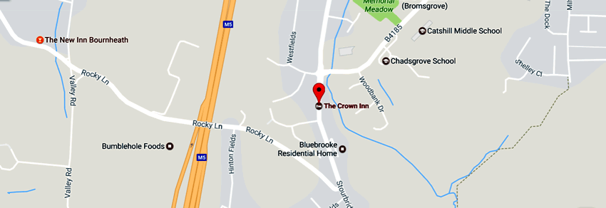 Crown	244 Stourbridge Road, Catshill, B61 9LE