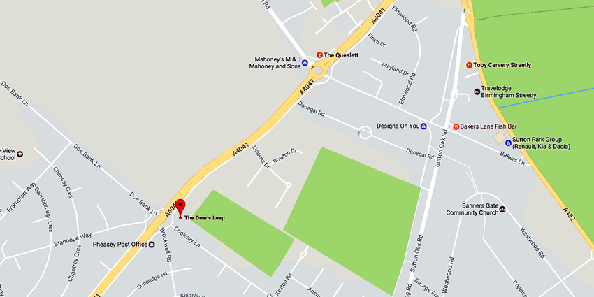 Deer's Leap	Queslett Road East, Great Barr, B43 7EE