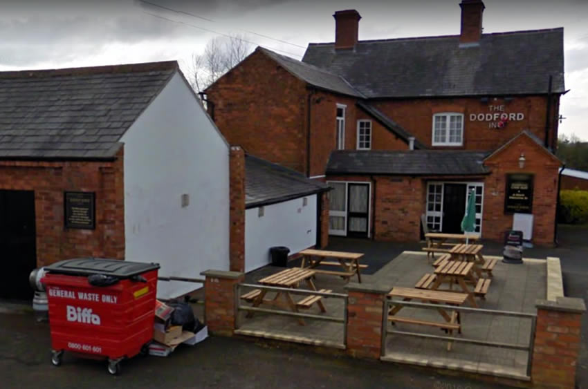 Dodford Inn	Whinfield Road, Bromsgrove, B61 9BG
