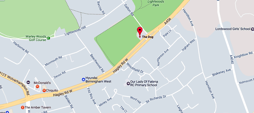 Dog	8 Hagley Road West, Smethwick, B67 5EU