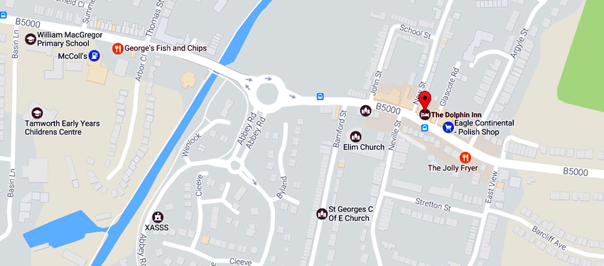 Dolphin Inn	New Street, Glascote, B77 3EF