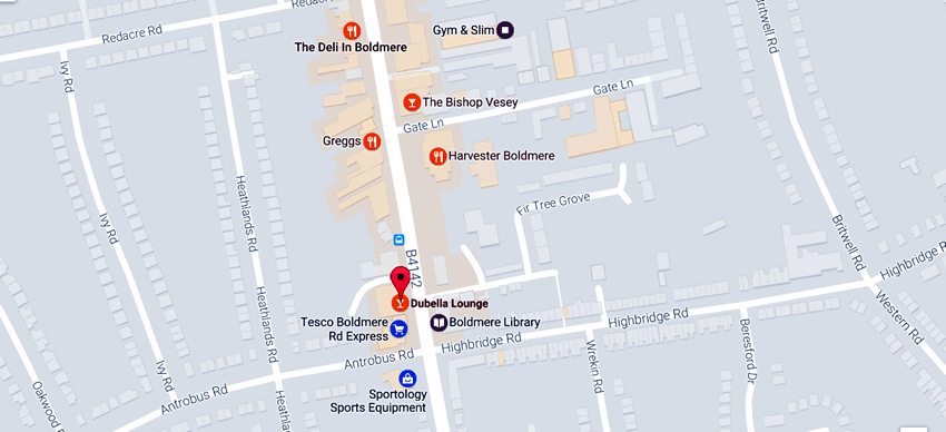 Lounge @ Boldmere	Boldmere Road, Sutton Coldfield, B73 5UB