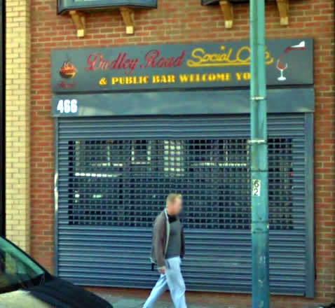Dudley Road Social Club	466 Dudley Road, Smethwick, B18 4HF