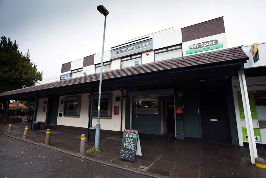 Edgbaston Tap	17 Hollies Croft, Birmingham, B5 7QN