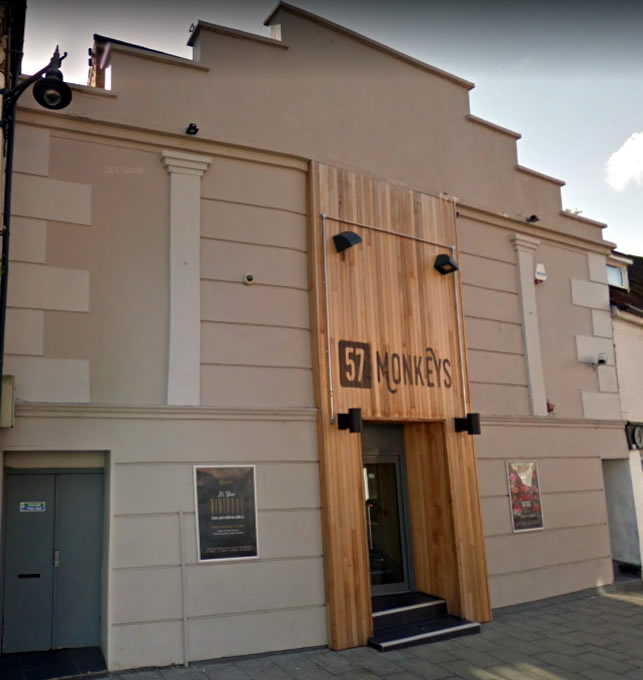 57 Monkeys 39 Worcester Road, Bromsgrove, B61 7DN