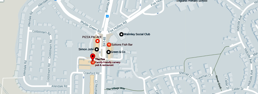 Fox	Walmley Road, Walmley B76 1NP