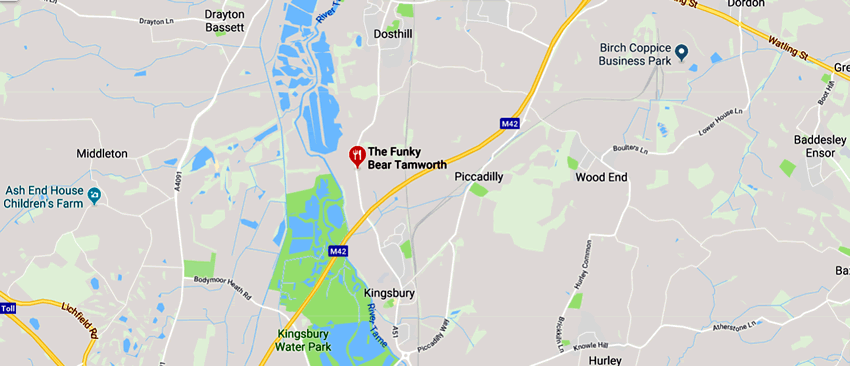 Funky Bear	Tamworth Road, Cliff, B78 2DL