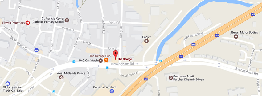 George	34, Birmingham Road, Oldbury, B69 4EE