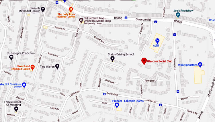 Glascote Social Club	Jesmond House, 378 Glascote Road, Glascote, B77 2BS
