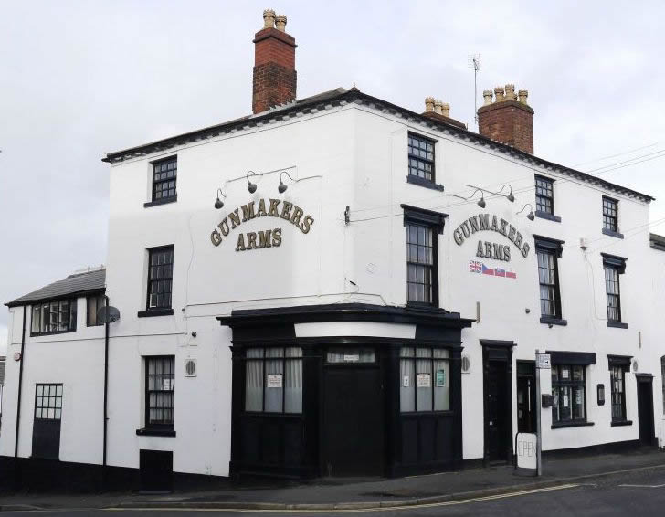 Gunmakers Arms	93, Bath Street, Birmingham, B4 6HG 