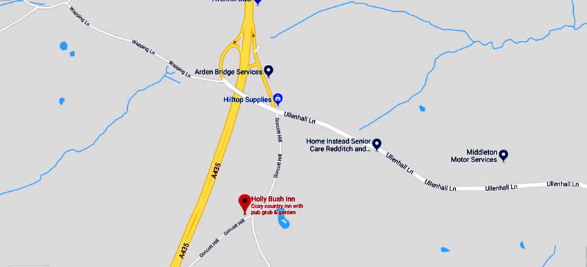 Holly Bush	Gorcott Hill, Moons Moat, B98 9EN