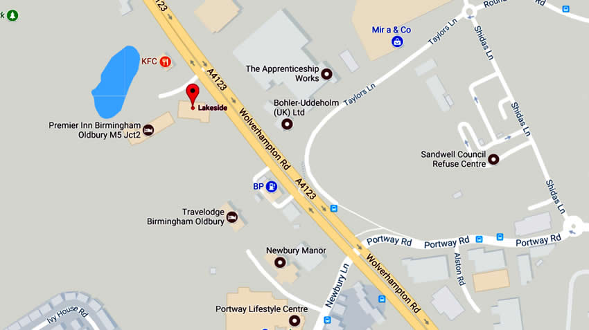 Lakeside	Wolverhampton Road, Oldbury, B69 2BH