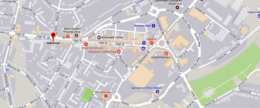 Malt Shovel	61 High Street, Blackheath, B65 0EH