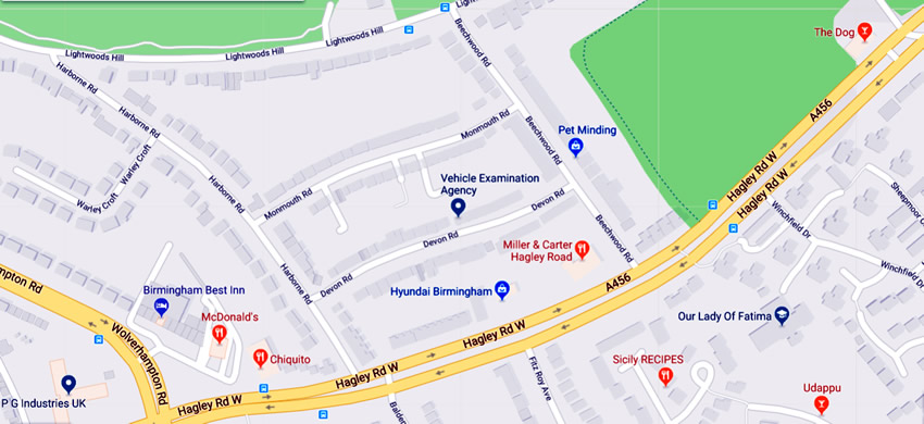 Miller & Carter	26 Hagley Road West, Smethwick, B67 5EY
