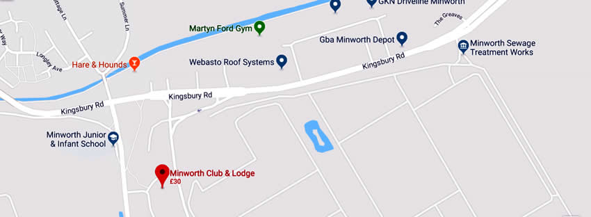 Minworth Social Club	39 Robinson Way, Minworth, B76 9BB