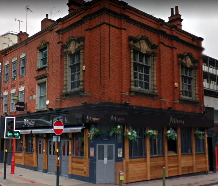 Missing Bar	48 Bromsgrove Street, Birmingham, B5 6NU 