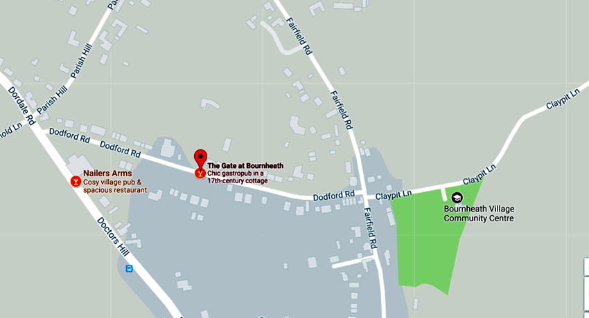 Nailers Arms	62 Doctors Hill, Bournheath, B61 9JE