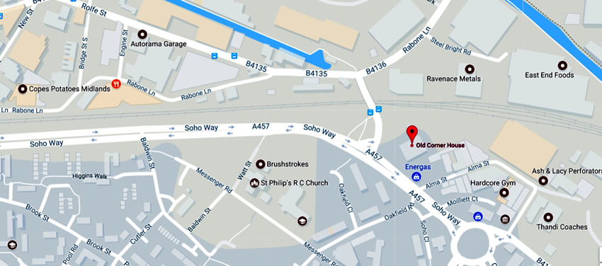 Old Corner House	Soho Street, Smethwick, B66 2RH