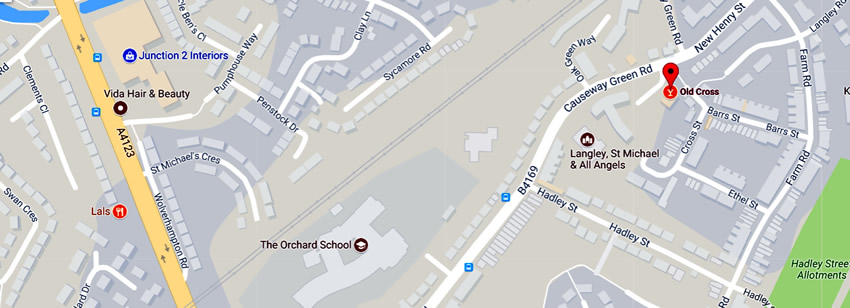 Old Cross	Causeway Green Road, Langley, B68 8LD