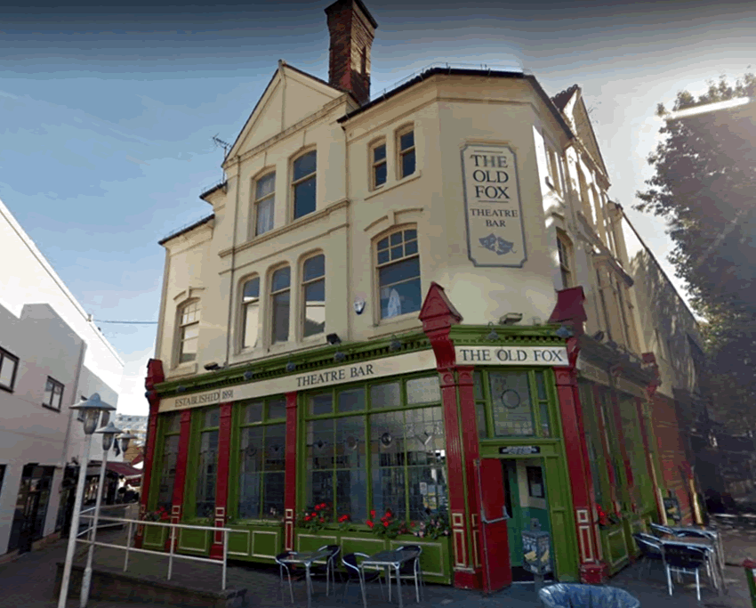 Old Fox	54-56, Hurst Street, Birmingham, B5 4TD