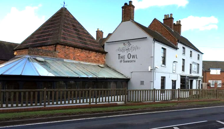 Owl At Tamworth	Tamworth Road, Cliff, B78 2DL