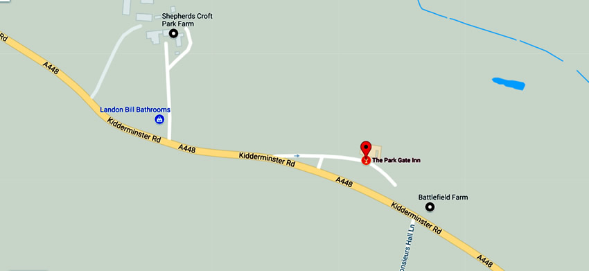 Park Gate Inn	178 Kidderminster Road, Bromsgrove, B61 9AJ
