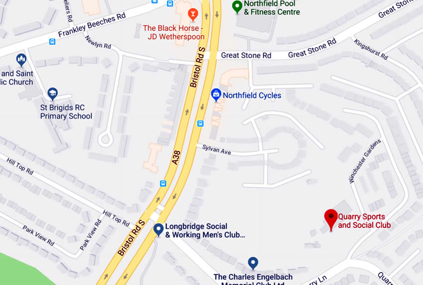 Quarry Sports And Social Club	Quarry Lane, Northfield, B31 2PY