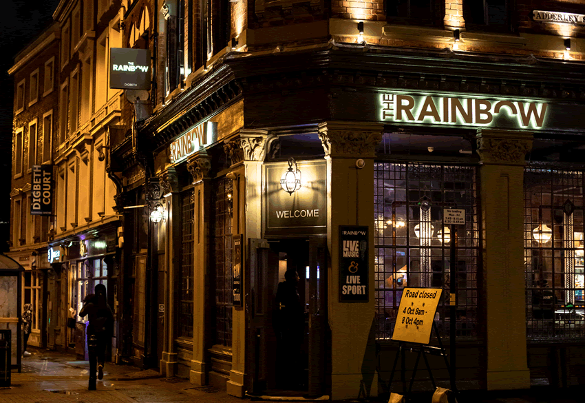 Rainbow	160 High Street, Deritend, B12 0LD