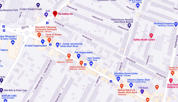 Saltley Inn	37 Washwood Heath Rd, Saltley, B8 1RS