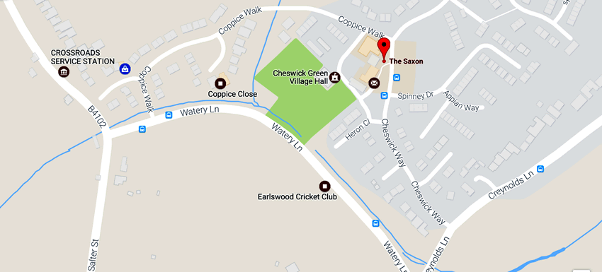 Saxon	Cheswick Way, Cheswick Green, B90 4JA