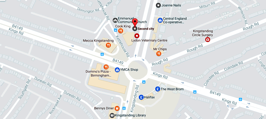 Second City Bar And Lounge	834 Kingstanding Road, Kingstanding, B44 9RT	