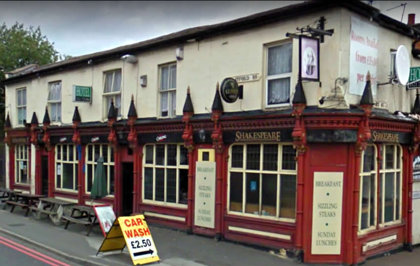 Shakespeare	56 Stratford Road, Sparkhill, B11 1DA