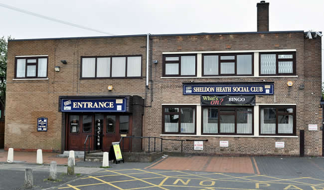 Sheldon Heath Social Club	Brays Road, Sheldon, B26 1NS