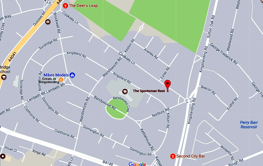 Sportsman's Rest	20 Cooksey Lane, Kingstanding, B44 9QN