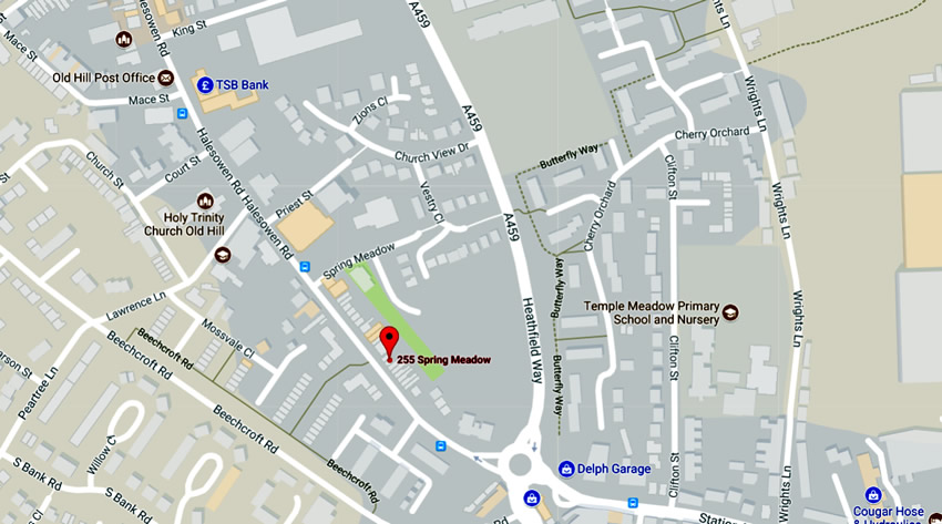 Spring Meadow	255 Halesowen Road, Cradley Heath, B64 6NP