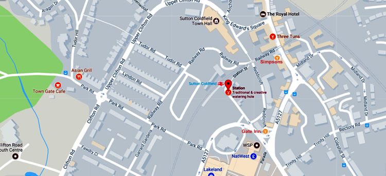 Station	44 Station Street, Sutton Coldfield, B73 6AT