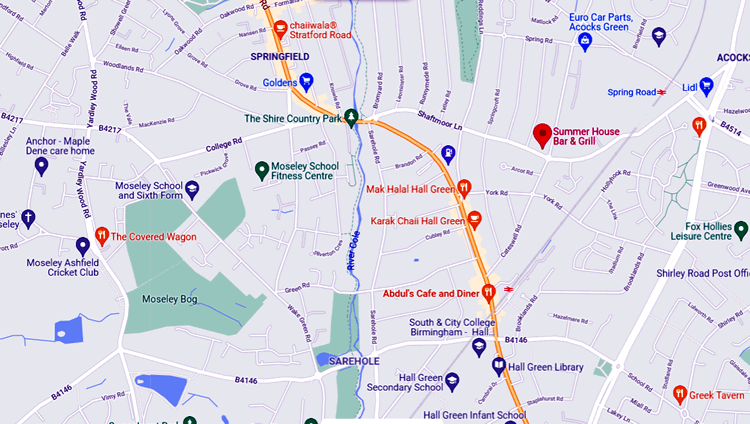 Summer House Bar & Grill 266 Shaftmoor Lane, Hall Green, B28 8ST